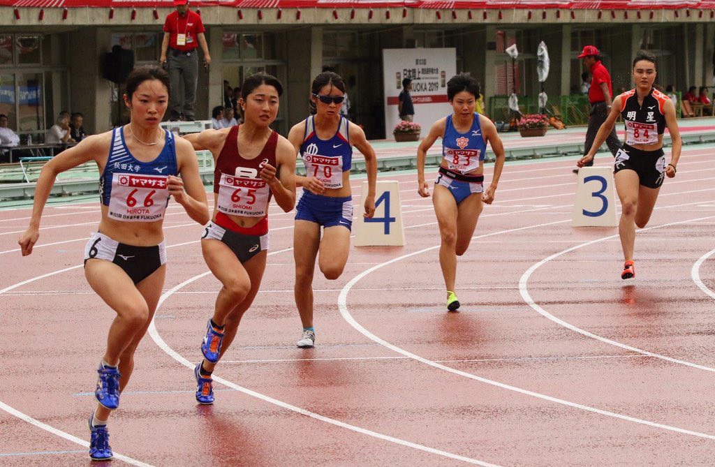 日本陸上19 女子800mで医学部学生の広田有紀さんが5位入賞 国立大学法人 秋田大学