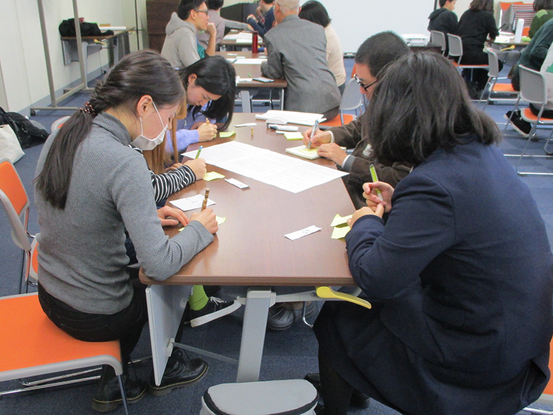 Exchange programs with the neighborhood community in the vicinity of the international student dormitory