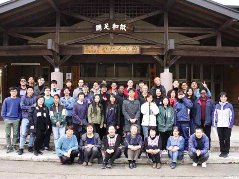 農家民泊の様子