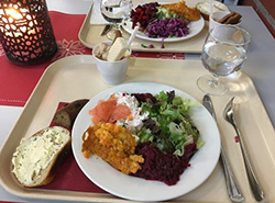 ラップランド応用科学大学のおいしい学食