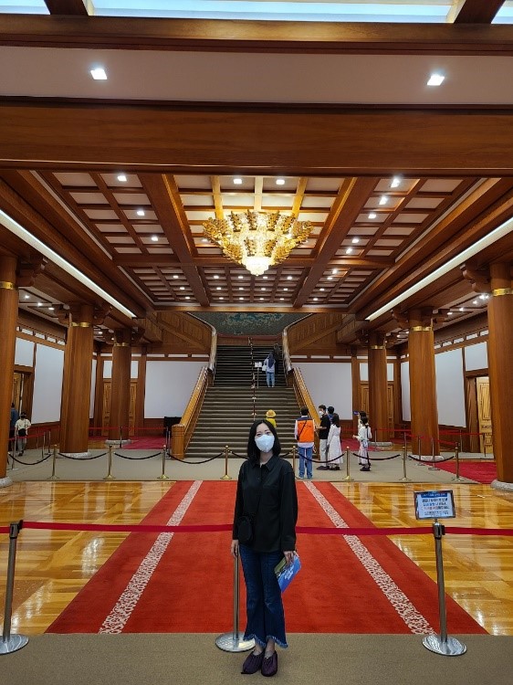 青瓦台内部<br><br><br><br>