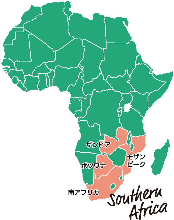 アフリカ地図